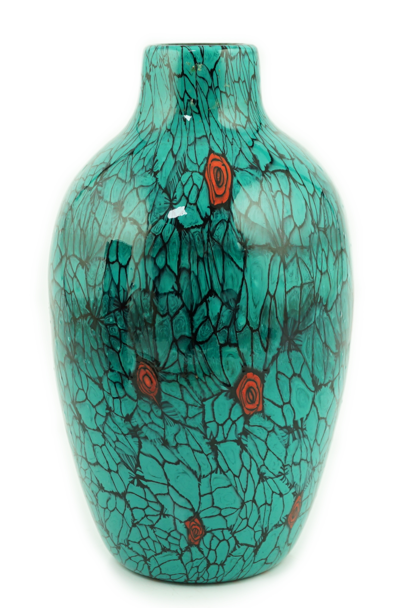 Vittorio Ferro (1932-2012), a Murano glass Murrine vase